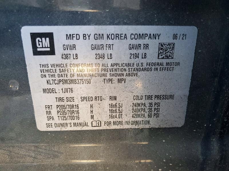 2021 Chevrolet Trax 1LT