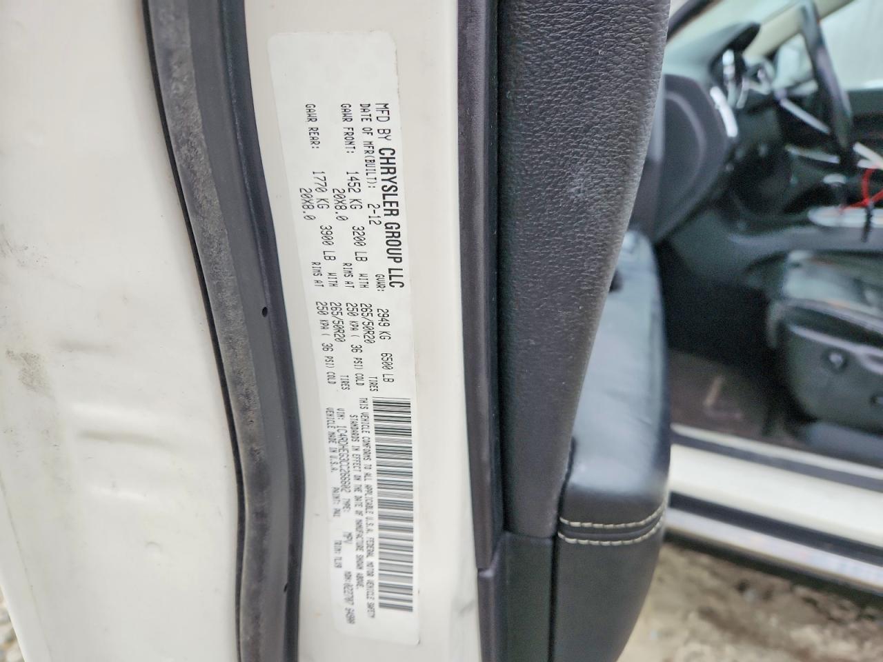 2012 Dodge Durango Citadel