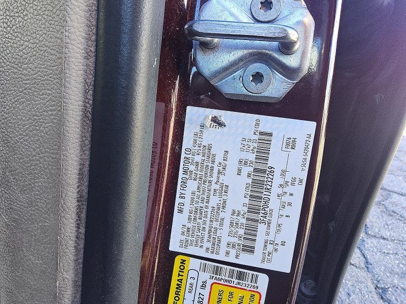 2018 Ford Fusion se