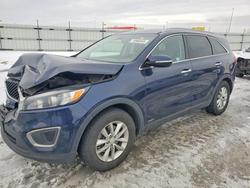 KIA Sorento salvage cars for sale: 2016 KIA Sorento lx