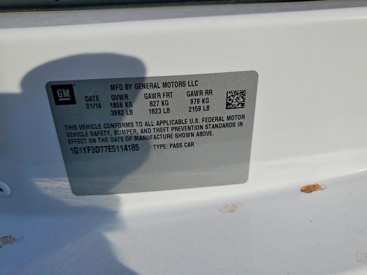 2014 Chevrolet Corvette Stingray 3LT