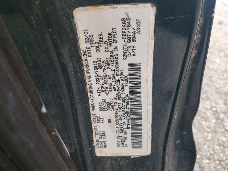 2001 Toyota Tacoma Xtracab