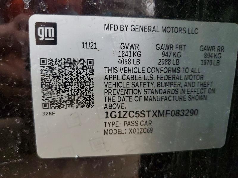 2021 Chevrolet Malibu ls