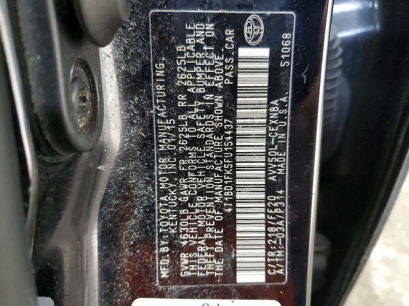 2015 Toyota Camry Hybrid
