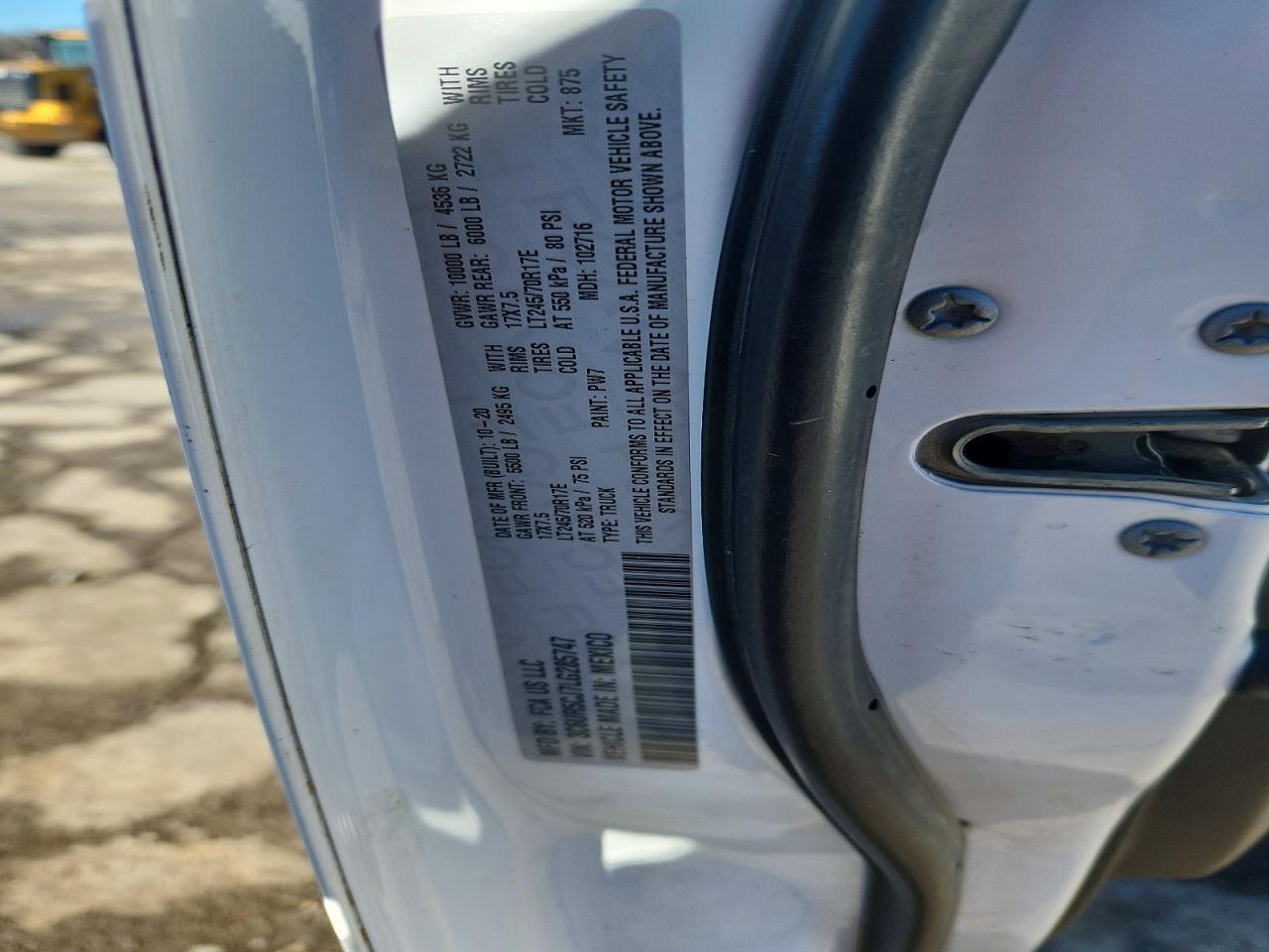 2020 Dodge RAM 2500 Tradesman