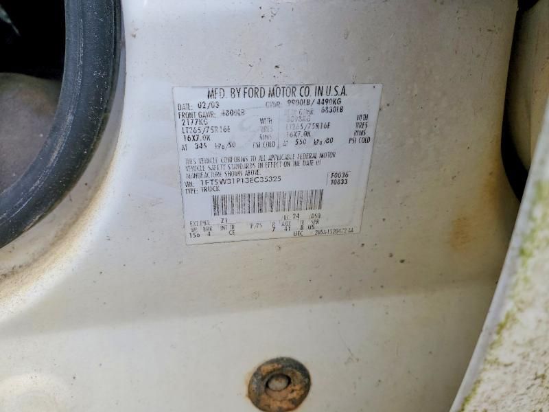 2003 Ford F350 srw Super Duty