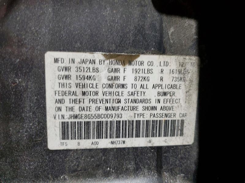 2011 Honda Fit Sport