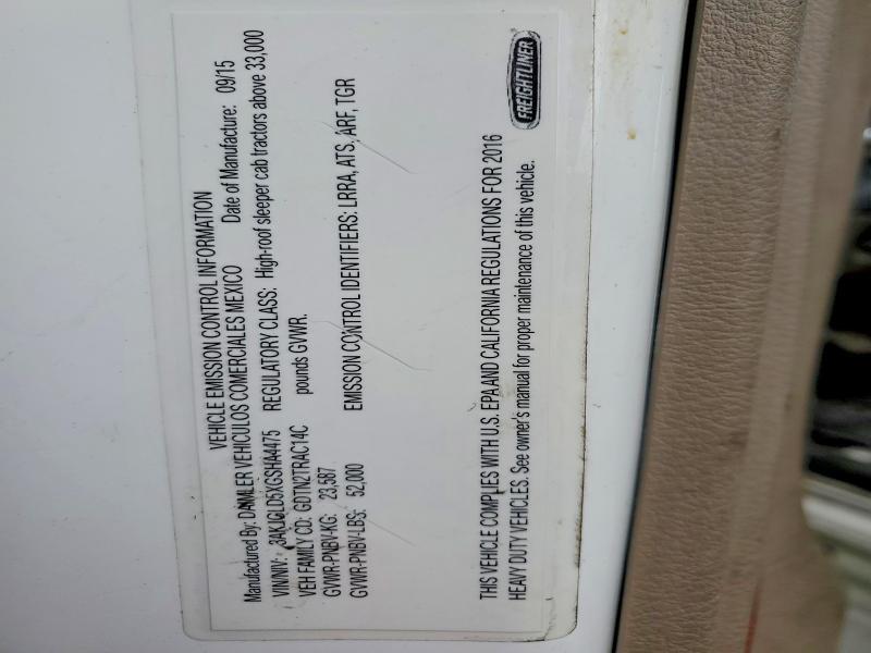 2016 Freigliner 2016 Freightliner Cascadia 1-semi Truck