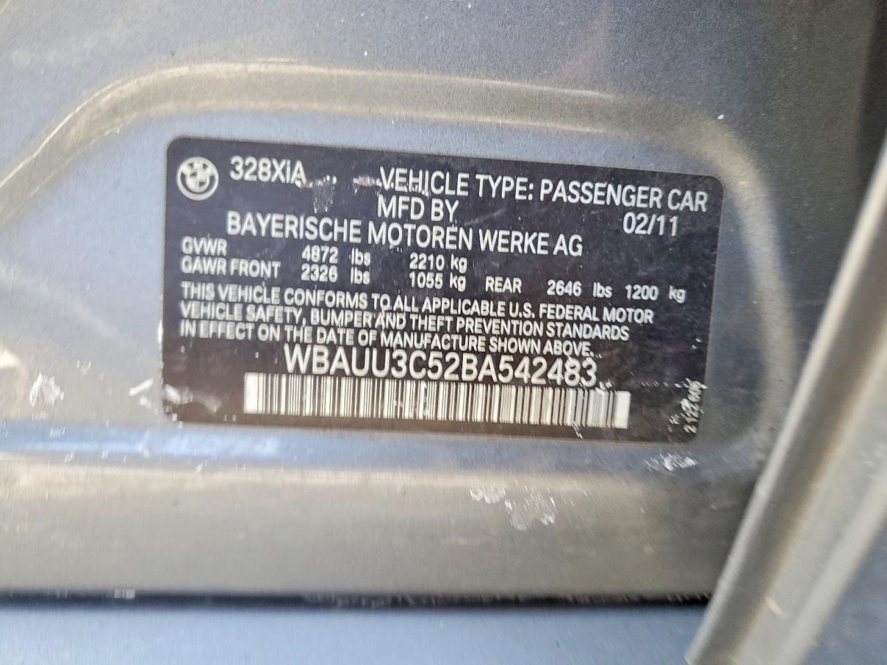 2011 BMW 328 xi