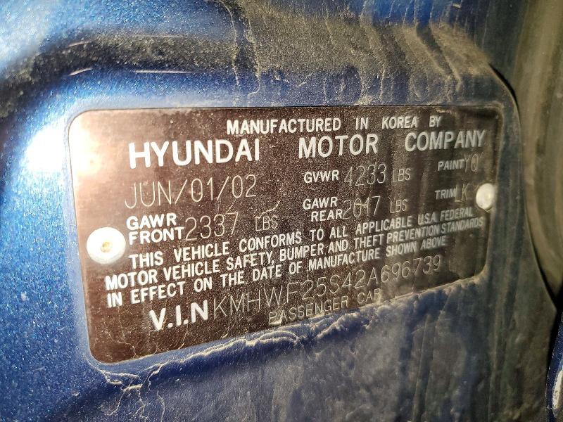 2002 Hyundai Sonata gl