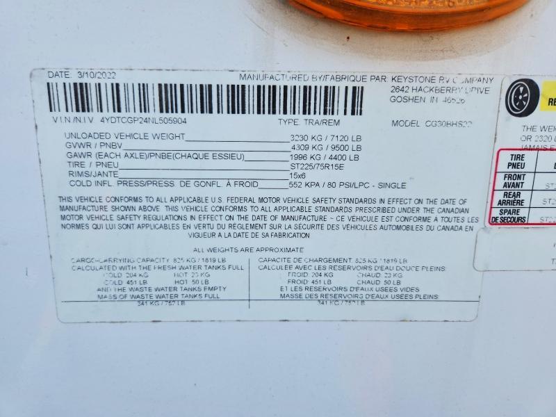 2022 Keystone Cougar