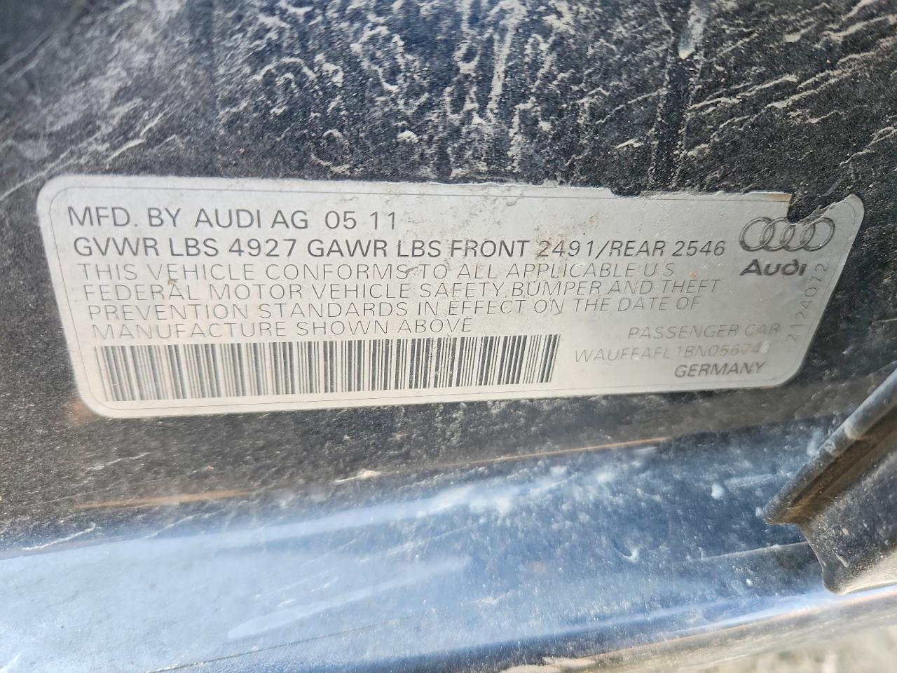 2011 Audi A4 Premium Plus