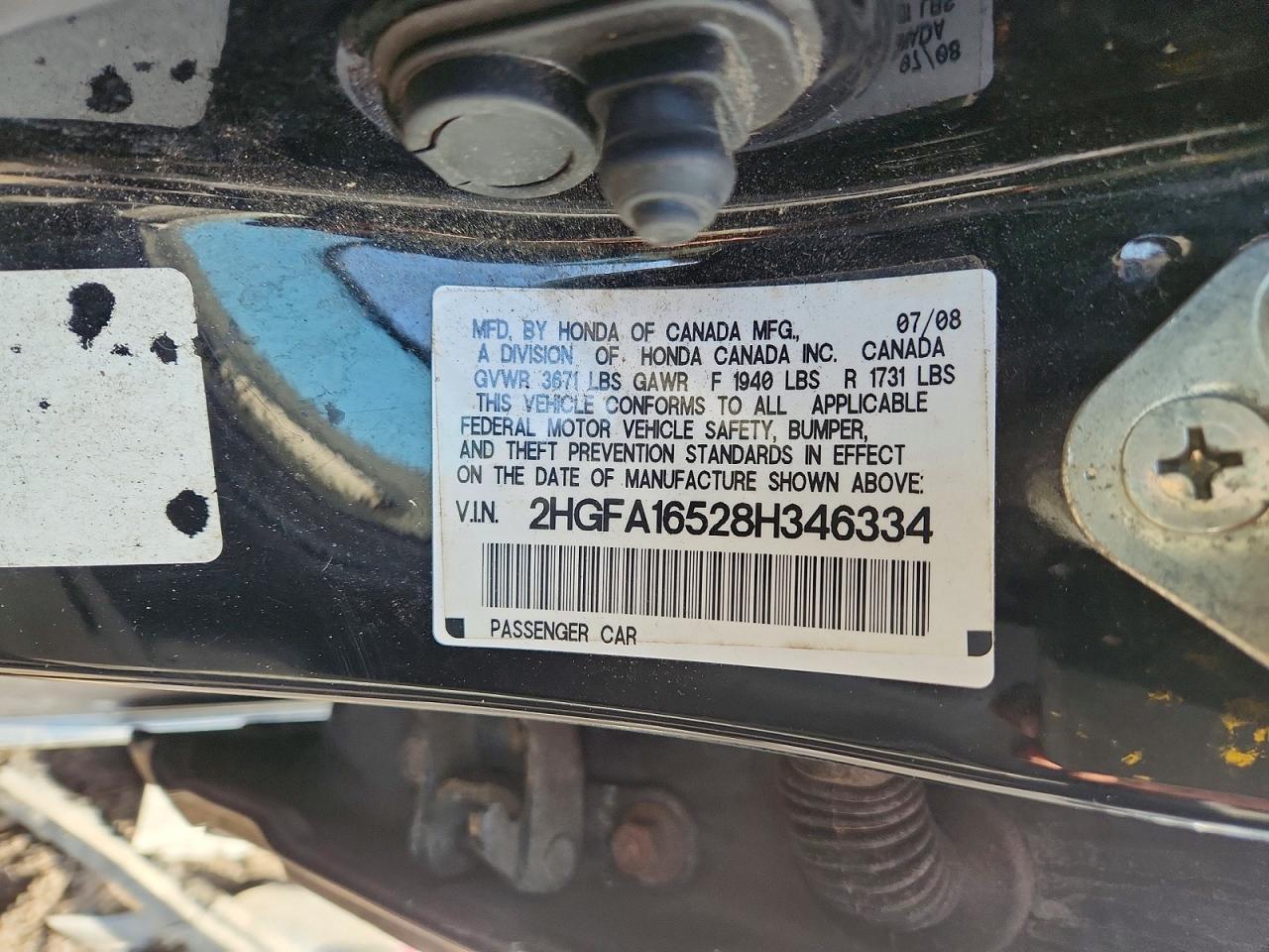 2008 Honda Civic lx
