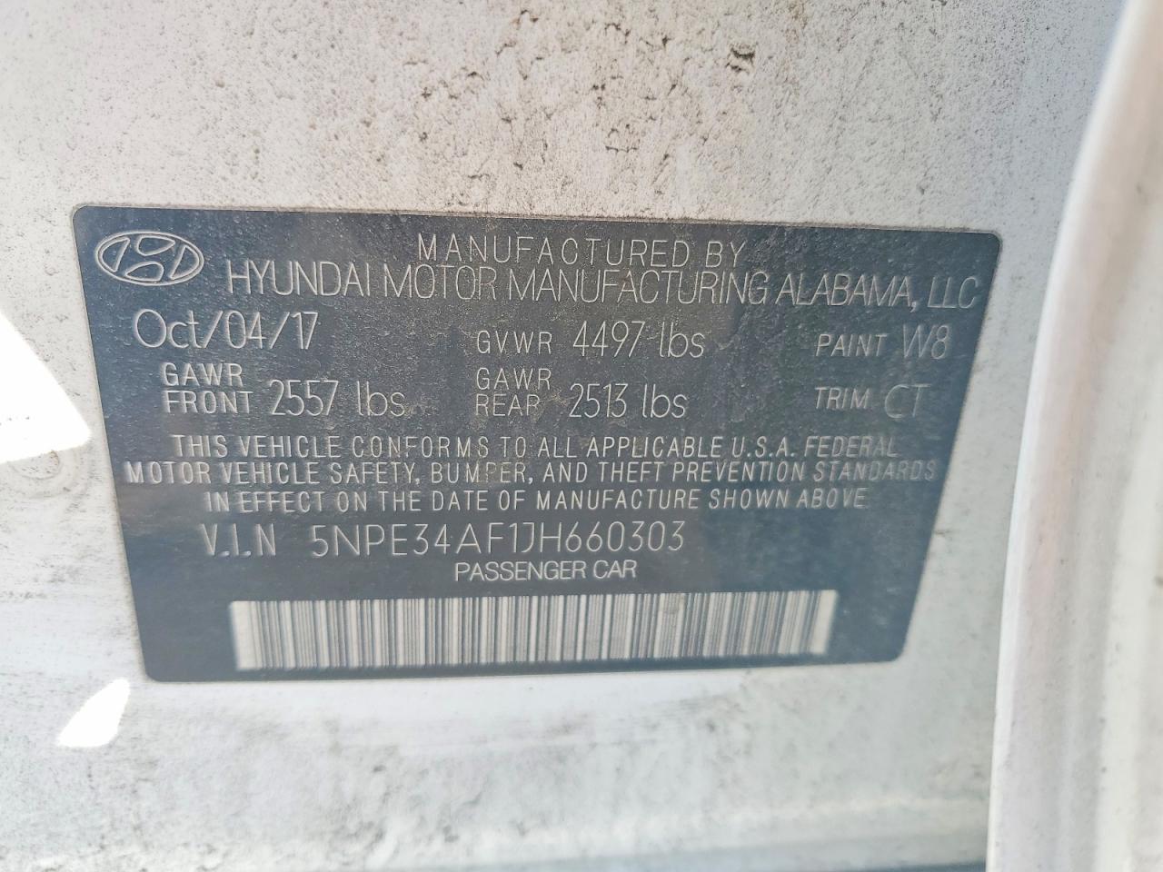 2018 Hyundai Sonata Sport