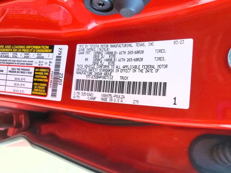 2023 Toyota Tundra Crewmax Limited