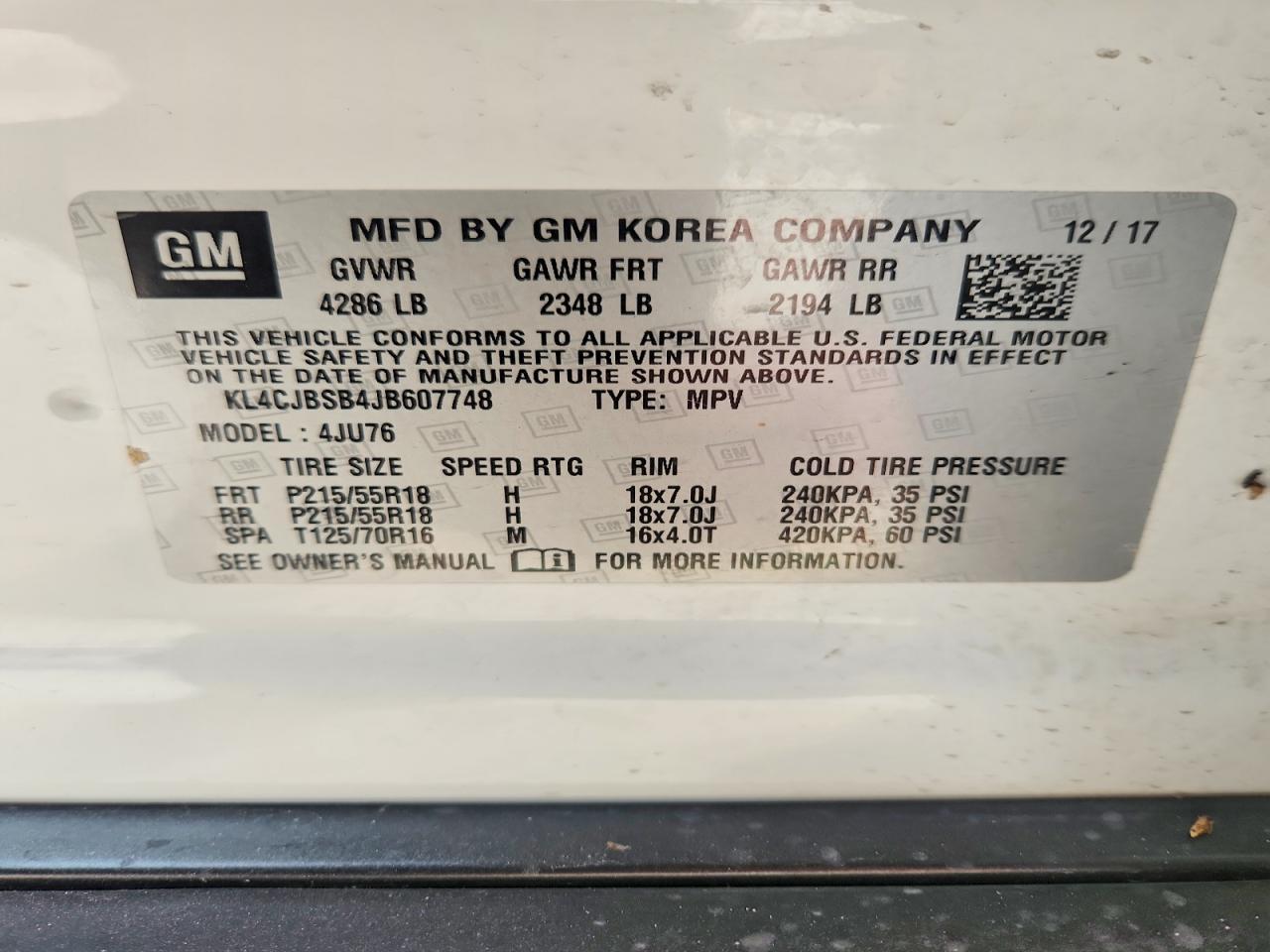 2018 Buick Encore Preferred ii
