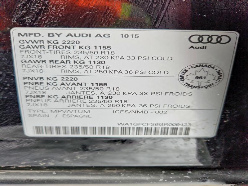 2016 Audi Q3 Prestige