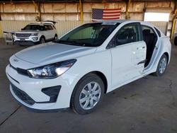 KIA rio Vehiculos salvage en venta: 2022 KIA Rio s
