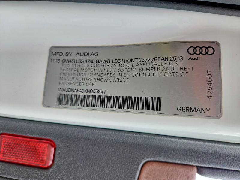 2019 Audi A4 Premium
