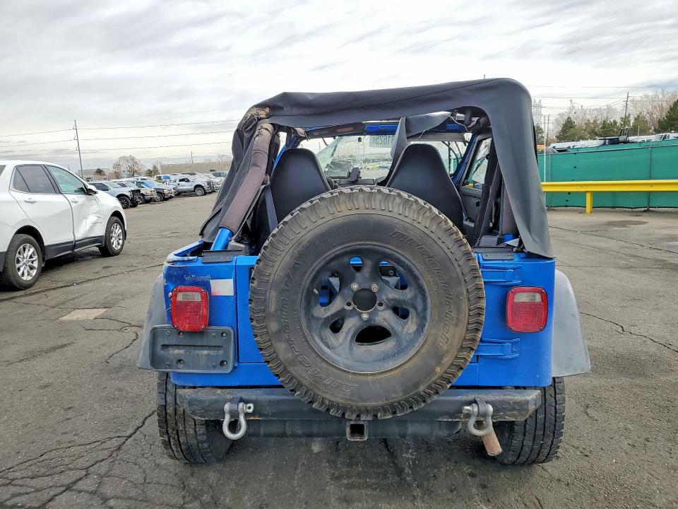 1999 Jeep Wrangler / tj se
