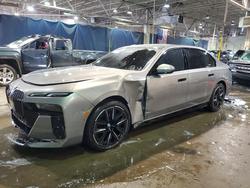 BMW salvage cars for sale: 2023 BMW 760 xi