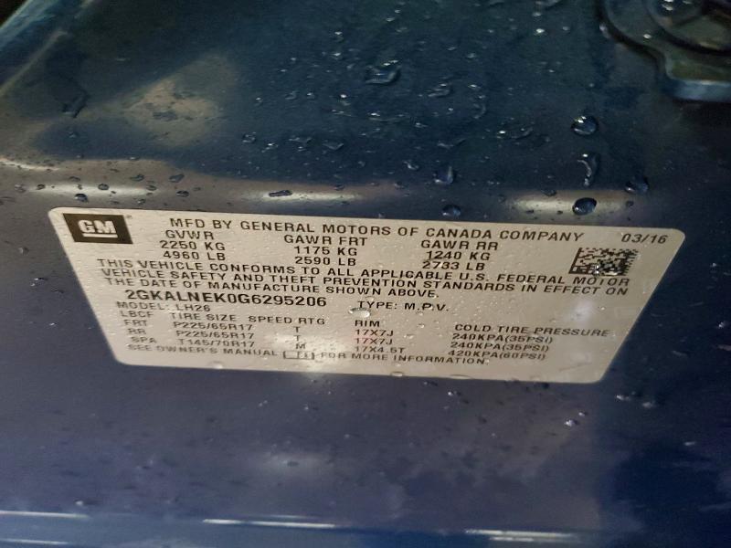 2016 GMC Terrain sle