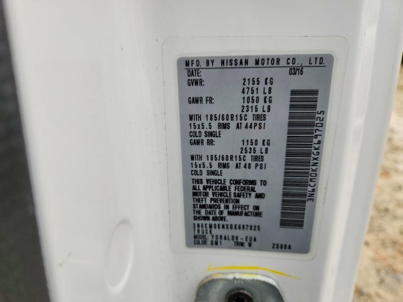 2016 Nissan Nv200 Delivery van