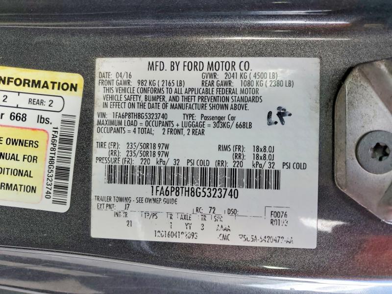 2016 Ford Mustang