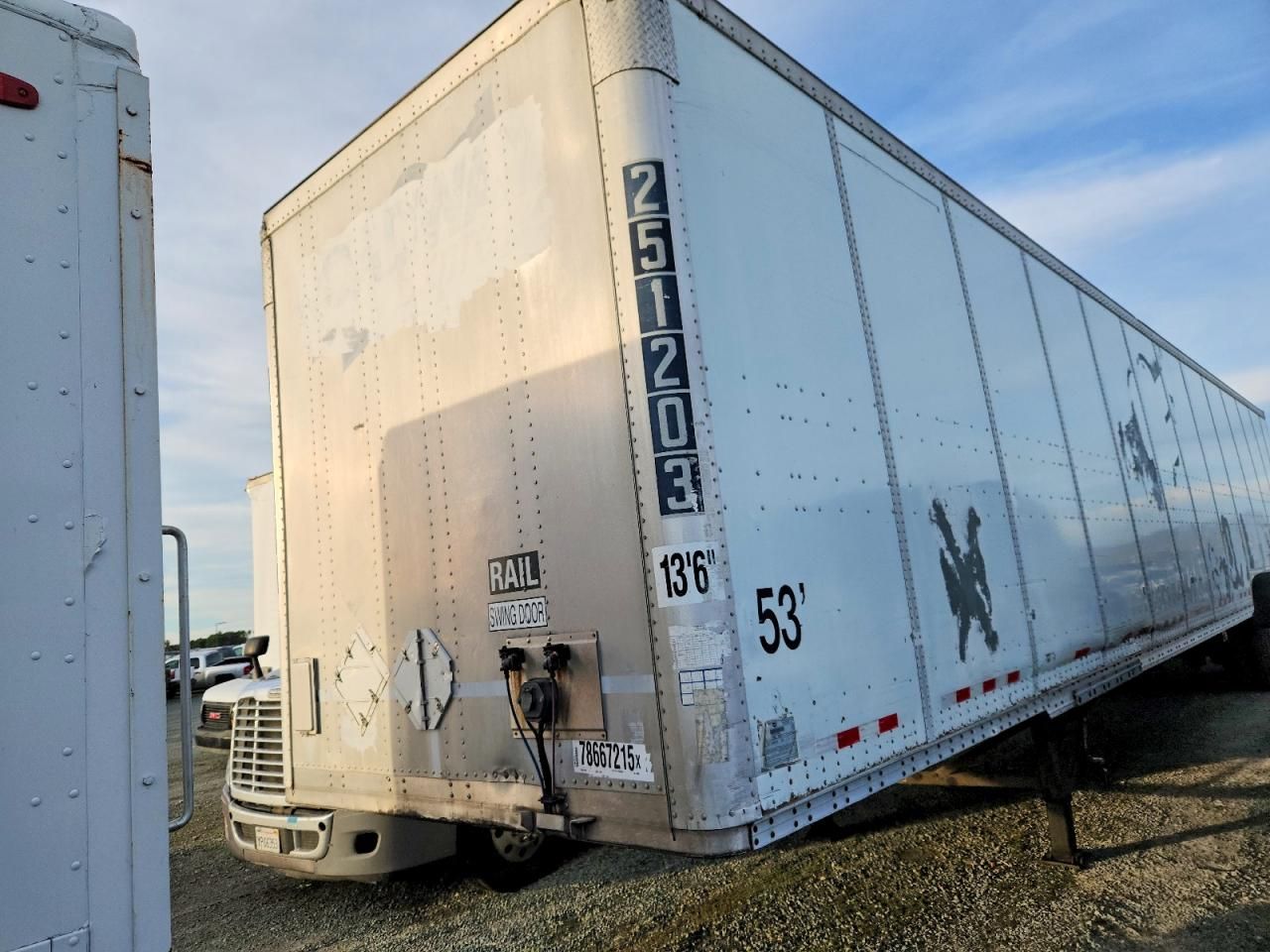 2001 Wabash Dvcvhpc DRY Van Trailer