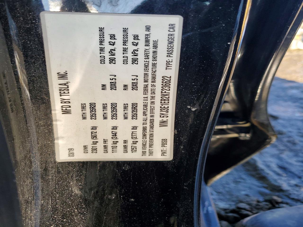 2019 Tesla Model 3