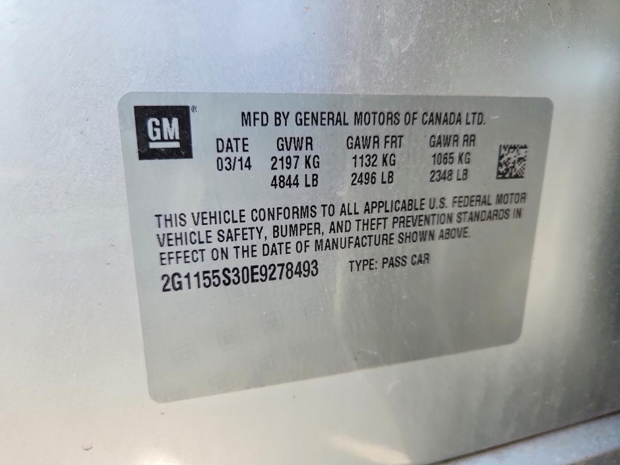 2014 Chevrolet Impala ltz
