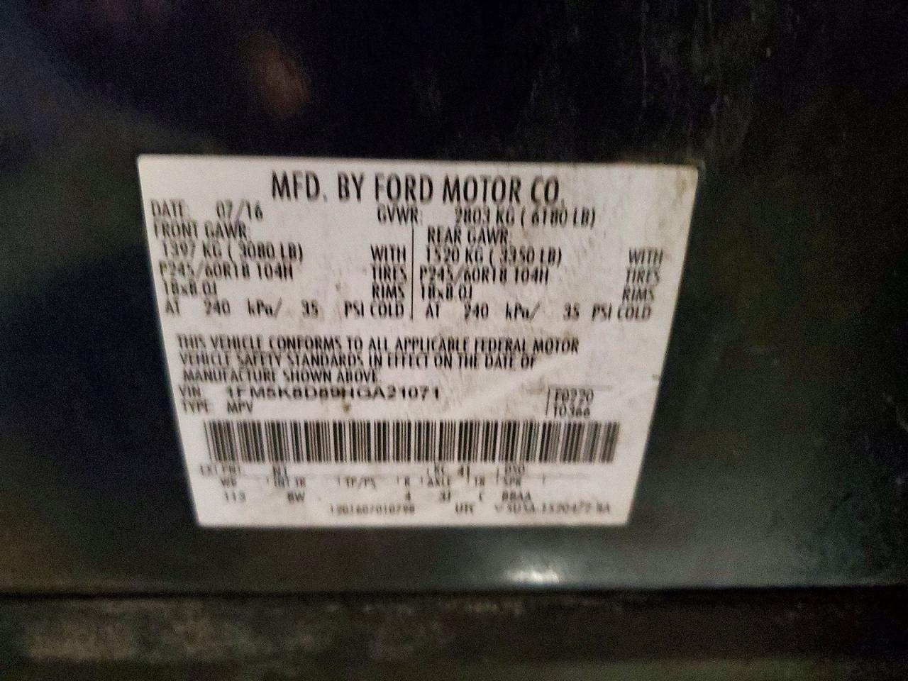 2017 Ford Explorer xlt