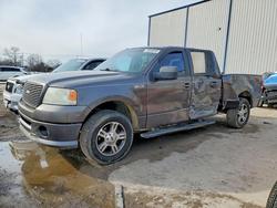 Salvage trucks for sale at Lawrenceburg, KY auction: 2008 Ford F150 Supercrew