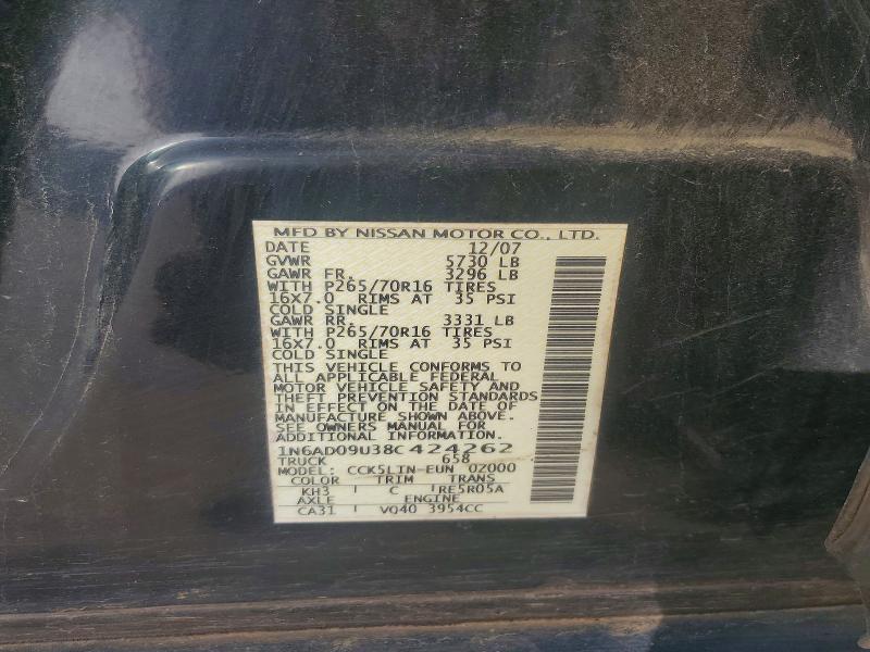 2008 Niss Frontier se V6