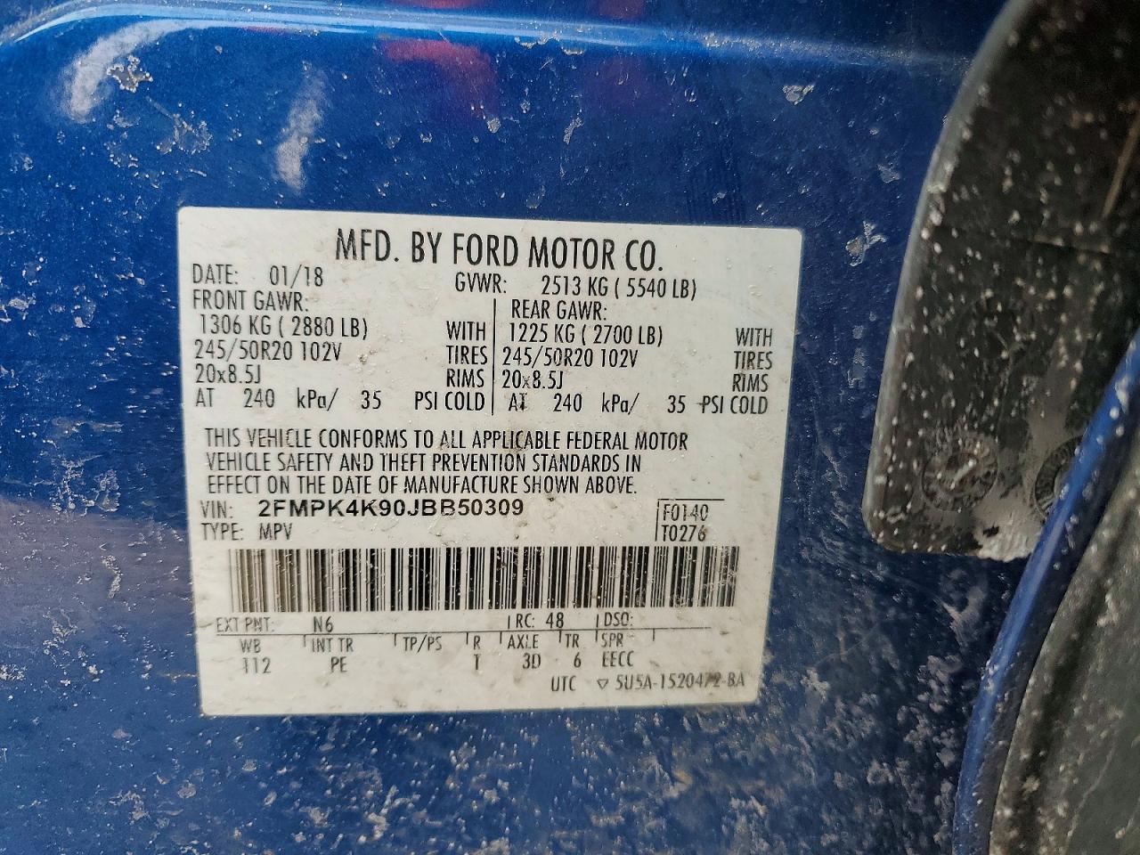 2018 Ford Edge Titanium