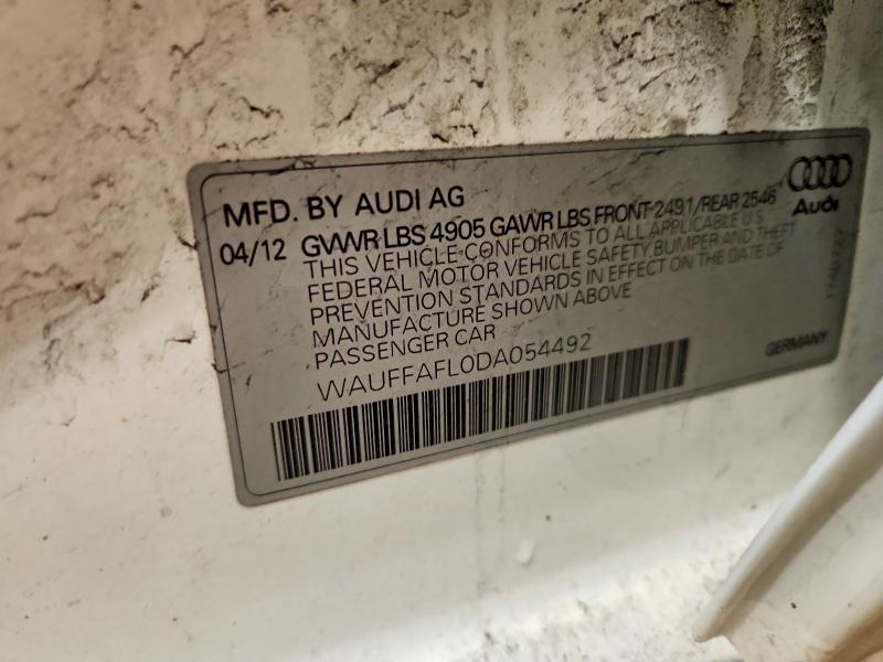 2013 Audi A4 Premium Plus