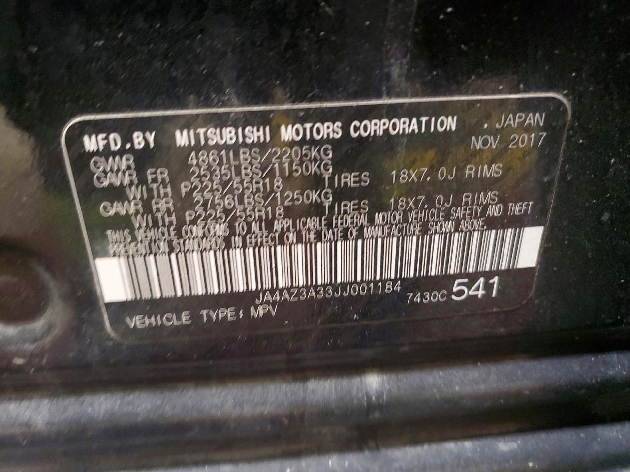 2018 Mitsubishi Outlander se