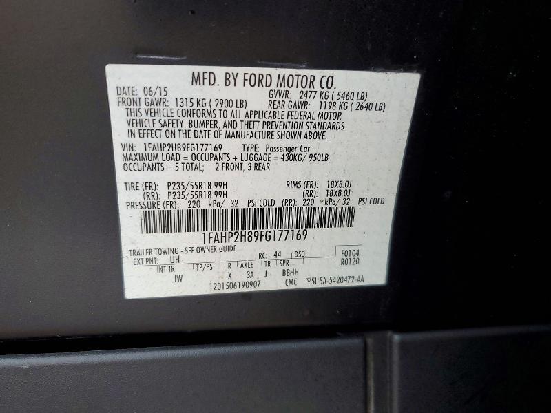 2015 Ford Taurus sel