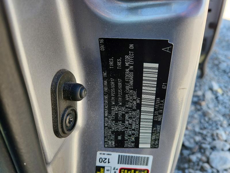 2017 Toyota Sienna xle 8-passenger