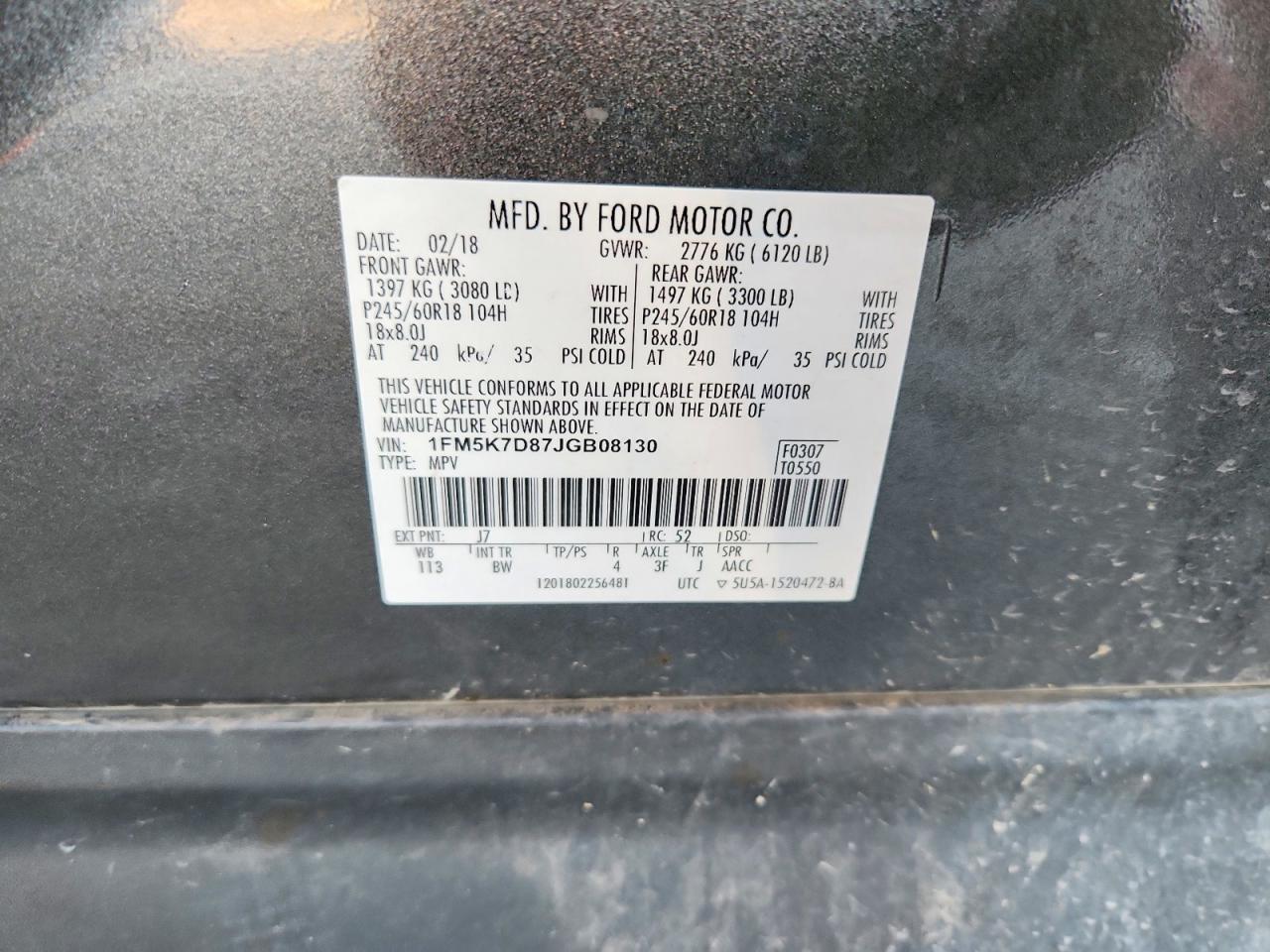 2018 Ford Explorer xlt