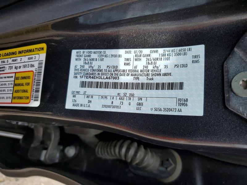 2020 Ford Ranger xl