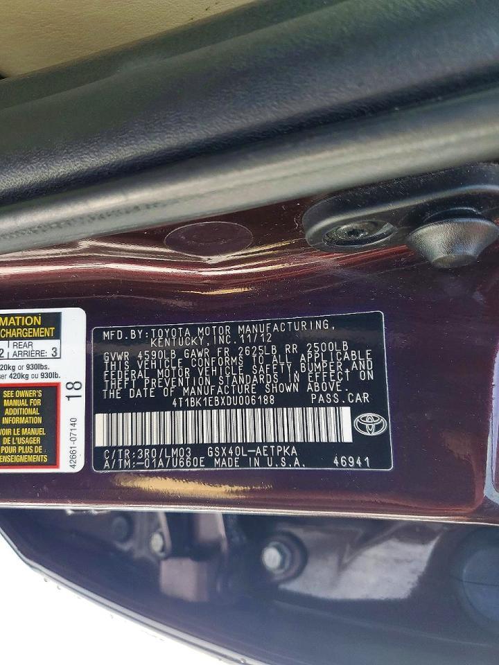 2013 Toyota Avalon Base
