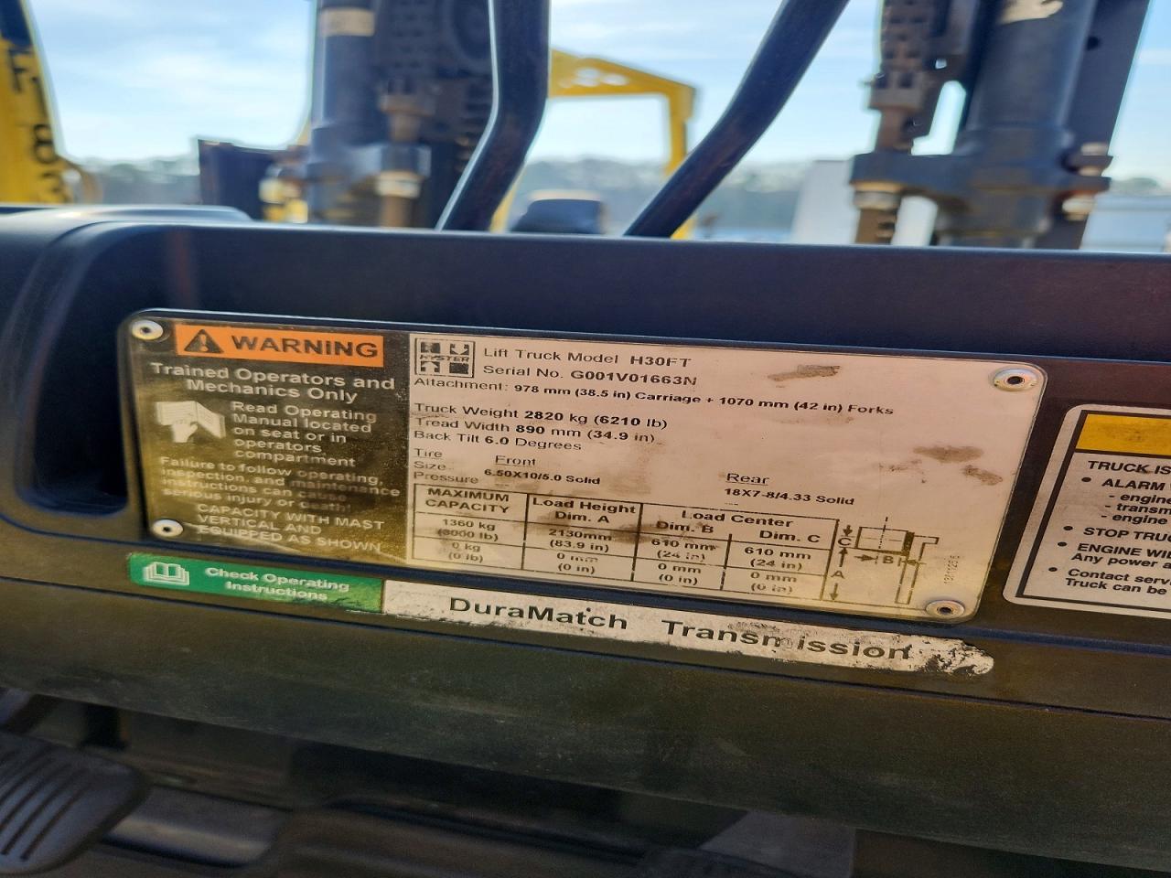 2015 Hyster Forklift