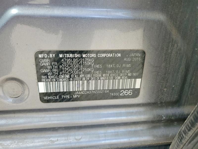 2017 Mitsubishi Outlander es