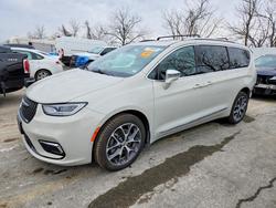 Chrysler Pacifica Limited salvage cars for sale: 2021 Chrysler Pacifica Limited