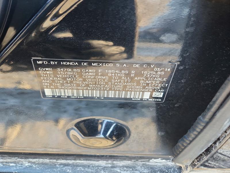 2015 Honda Fit ex