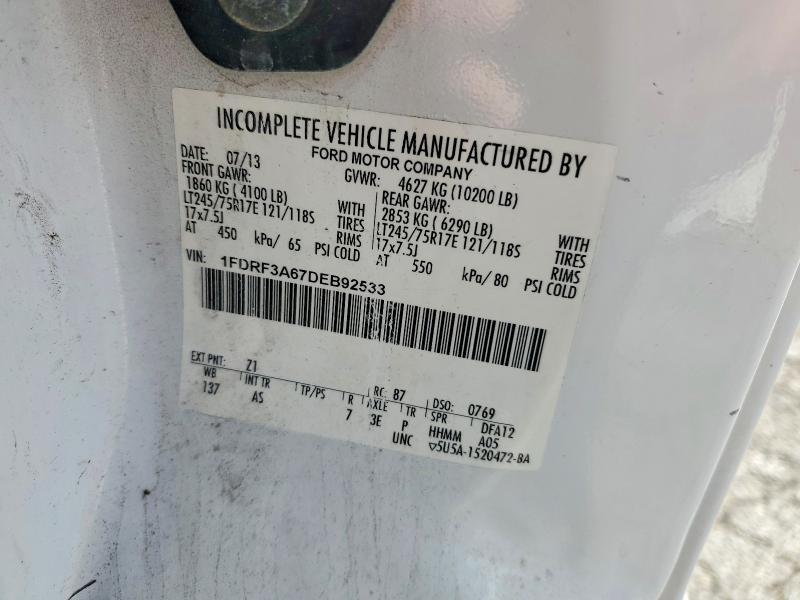 2013 Ford F350 CNG 2X4