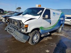 Salvage trucks for sale at Woodhaven, MI auction: 2011 Ford E250 Utility / Service Van