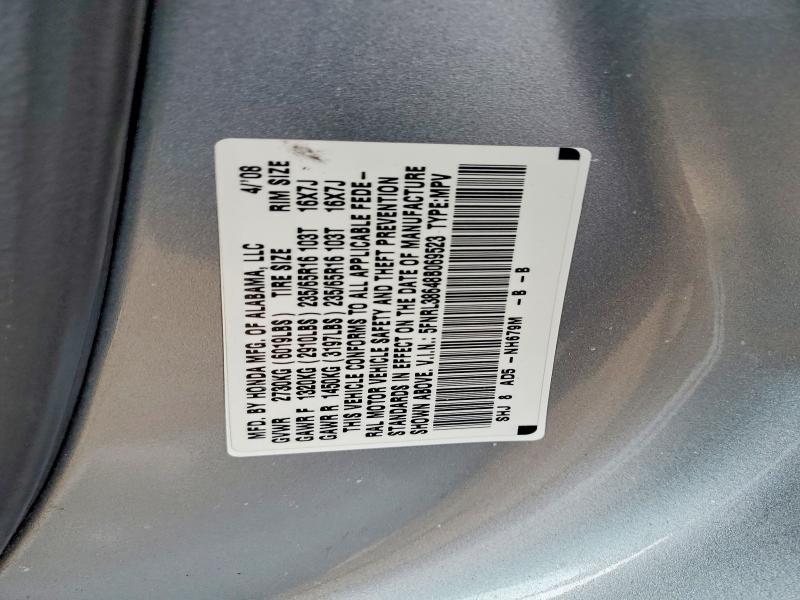 2008 Honda Odyssey exl