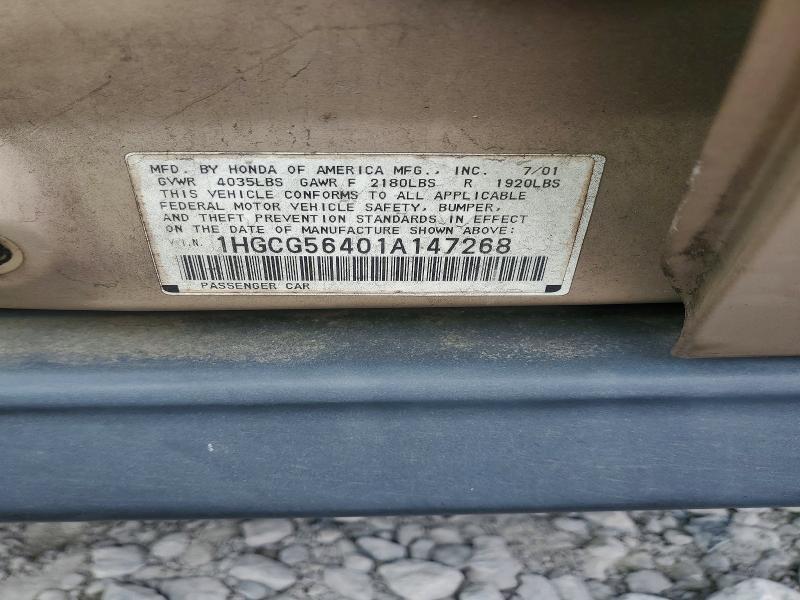2001 Honda Accord lx